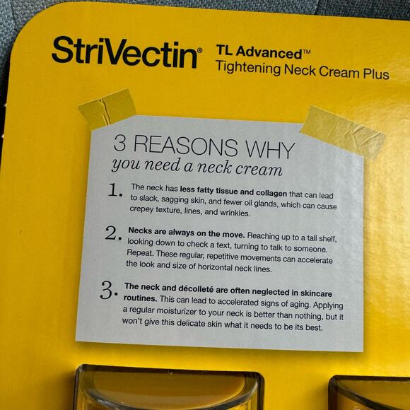 StriVectin TL Advanced Tightening Neck Cream Plus 1 oz, 2-pack New Sealed - Picture 4 of 5